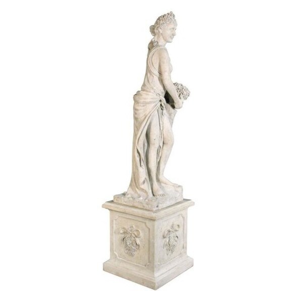 Four Seasons Autumn Statue With Plinth